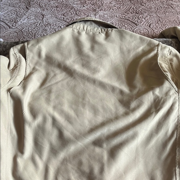 DISNEY Mickey Co  Tan / brown Adult / unisex jacket .EUC SZ M medium - Picture 5 of 13